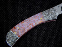 Confetti Agate takes a very bright, lustrous polish and has striking character Confetti Agate takes a very bright, lustrous polish and has striking character