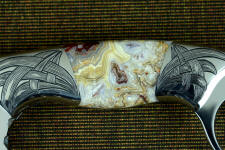 Carnival Crazy Lace Agate can have crystal pockets that become a center of focus Carnival Crazy Lace Agate can have crystal pockets that become a center of focus