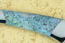Horse Canyon Plume Agate has multicolored green areas and some crystal pockets Horse Canyon Plume Agate has multicolored green areas and some crystal pockets