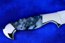 Night Leopard Agate is hard and translucent with some transparent areas Night Leopard Agate is hard and translucent with some transparent areas