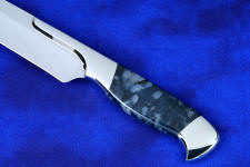 Night Leopard Agate takes a high, vitreous polish Night Leopard Agate takes a high, vitreous polish