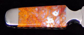 Rio Grande Agate is hard and takes a bright polish Rio Grande Agate is hard and takes a bright polish