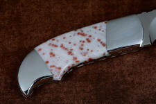 Red Freckled Dolomite takes a beautiful polish Red Freckled Dolomite takes a beautiful polish