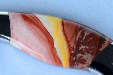 Hickoryite is a striking rhyolite, an igneous stone and particularly hard for a rhyolite Hickoryite is a striking rhyolite, an igneous stone and particularly hard for a rhyolite