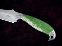 Nephrite Jade from California is green, translucent, beautiful Nephrite Jade from California is green, translucent, beautiful