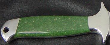 Siberian Jade is smooth, rich green, and very tough Siberian Jade is smooth, rich green, and very tough
